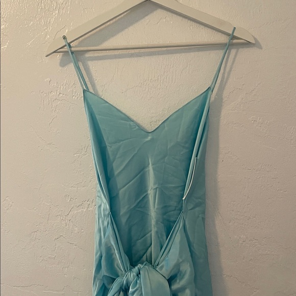 DANNIJO WRAP 100% SILK MINI DRESS - Picture 5 of 15
